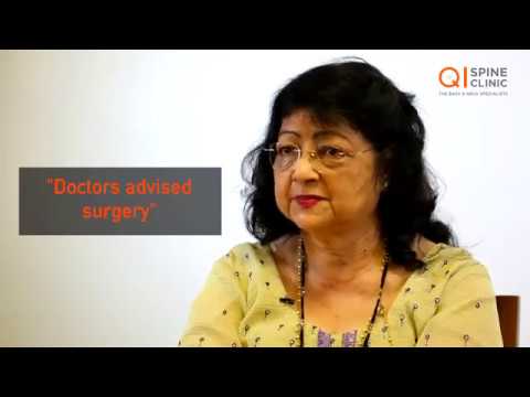 Video Testimonial - Slip Disc Treatment of Manju Gupta
