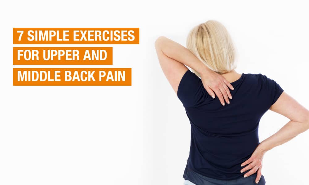 The best home exercises for upper back pain. Stretches and strengthening  back exercises from a doctor of ph…
