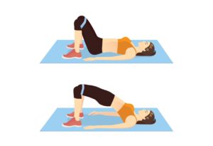 Bridge back pain exercise