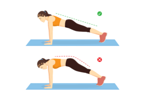 Planks Exercise for backpain