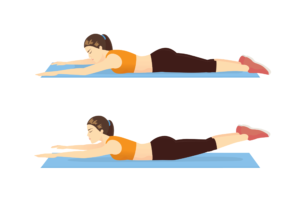 superman exercise back pain