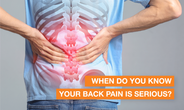 When do you know your back pain is serious?