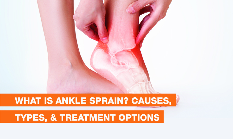 Blog Image - What is Ankle Sprain? Causes, Types, & Treatment Options